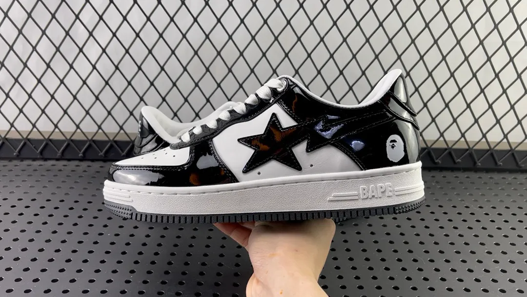 Bape星星空軍黑白！