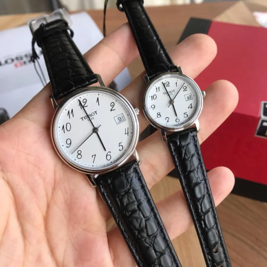 Original Tissot,原廠天梭T52心意系列，超薄簡單大方，非常復古風格。