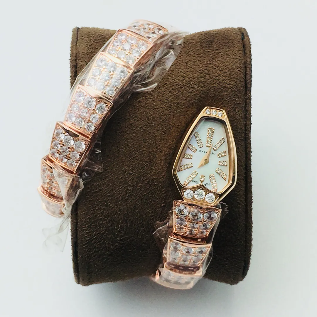 🆚AN Factory最新力作 市場最高版本 新品上市 BVLGARI·寶 格麗 ™️SERPENTI系列 101787SPW26WGD1GD1.1T1⃣️搭載進口瑞士石英機芯！