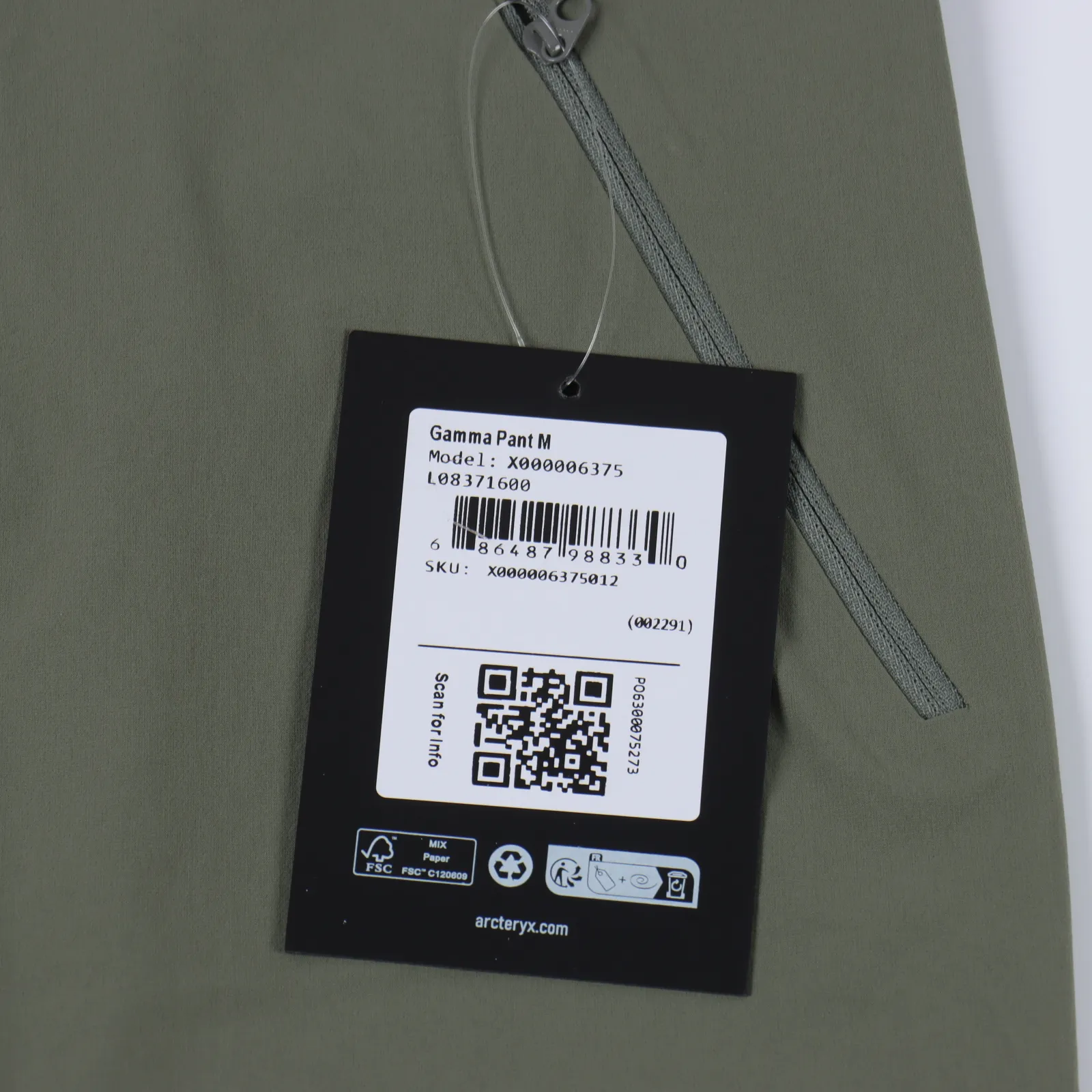 Arcteryx 鳥經典壓膠防水戶外登山褲                不再為鳥的褲長太長而煩惱！                