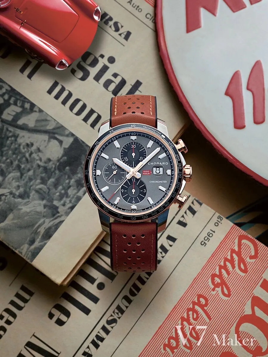 V7最強蕭邦 榮譽出品七星怒薦佳品chopard賽車系列精品 終極大作 超高顏值 頂級做工1.V7廠行業唯一購入蕭邦經典賽車系列限量腕錶開模，且此表各方細節均難度頗高，V7耗時年餘數十次修正達到完美克隆的效果，圖示腕錶簡單拆解後，各方面完美保持一致，呈現原裝氣質。