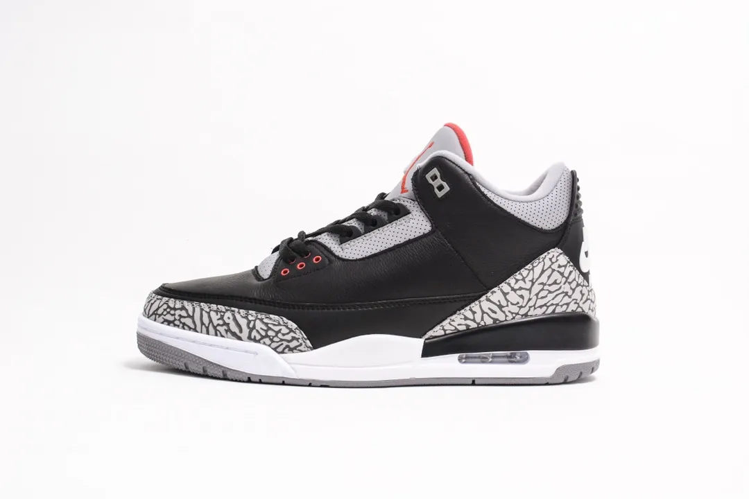 Nike Air Jordan 3 Retro Cement 黑水泥貨號 136064-010尺碼 41 42 42.5 43 44 44.5 45 46