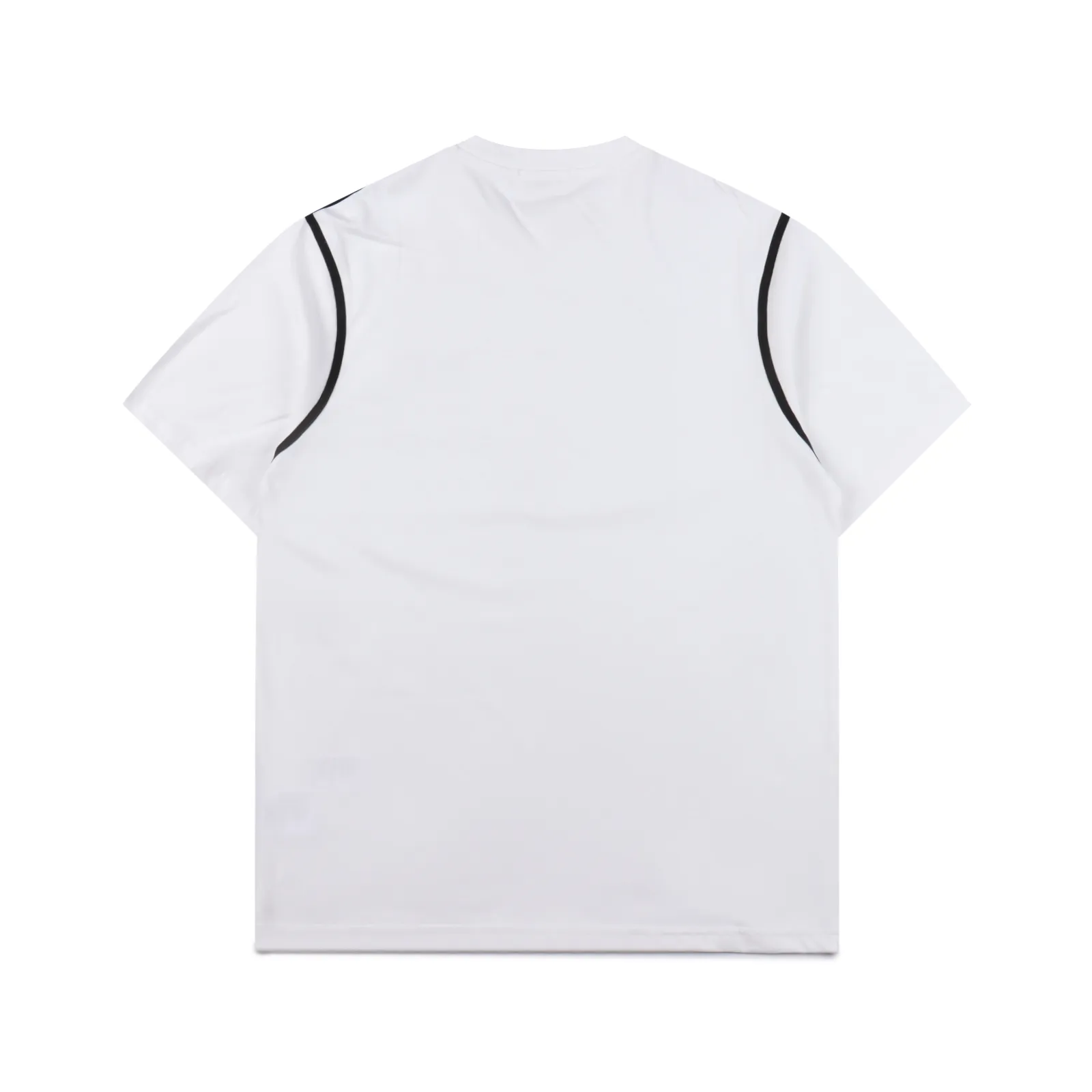 Celine 賽琳 撞色線條黑白logo短袖 採用32S/1*2精棉雙紗平紋,230克;搭配32S + 70D拉架95/精棉*5%氨綸雙紗羅紋。