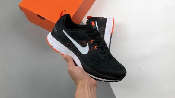 Nike Air Pegasus V29飛馬系列馬拉松休閒跑鞋 黑橙白鉤 視頻實拍