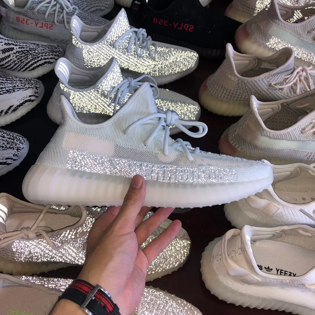 🔻現貨入庫Yeezy 350V2 泛藍限定/天鵝白 滿天星配色 獨家純原