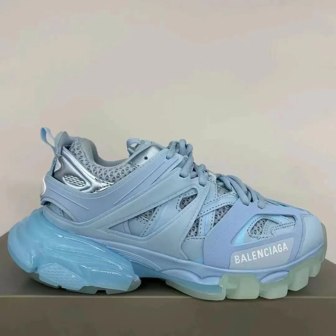 Balenciaga Track 3.0 巴黎世家3代 “水晶月色”巴黎世家3代（無燈版）戶外概念鞋，原廠原檔案開發，原盒原盒，採用原廠材料，私模組合大底，細節精準對位官方，從裡到外一切百分百還原官方配置，頂級專供碾壓市面一切真標版本。