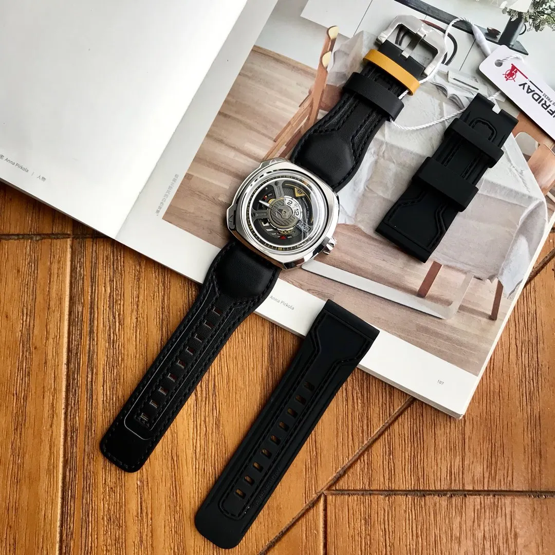 獨家新款， Sevenfriday自動機械男錶，最新W系列型號W1/01。
