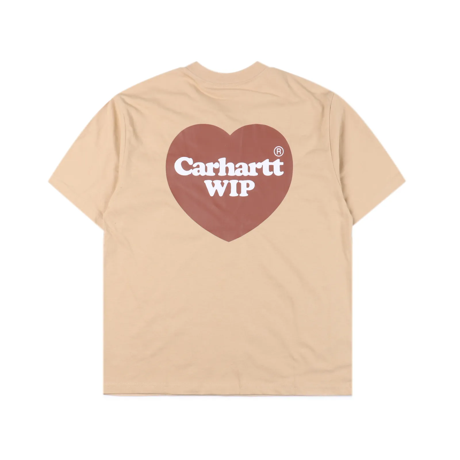 Carhartt WIP 卡哈特 愛心logo短袖T卹                高克重 純棉短袖 刺繡精緻，領後也是有刺繡設計的！