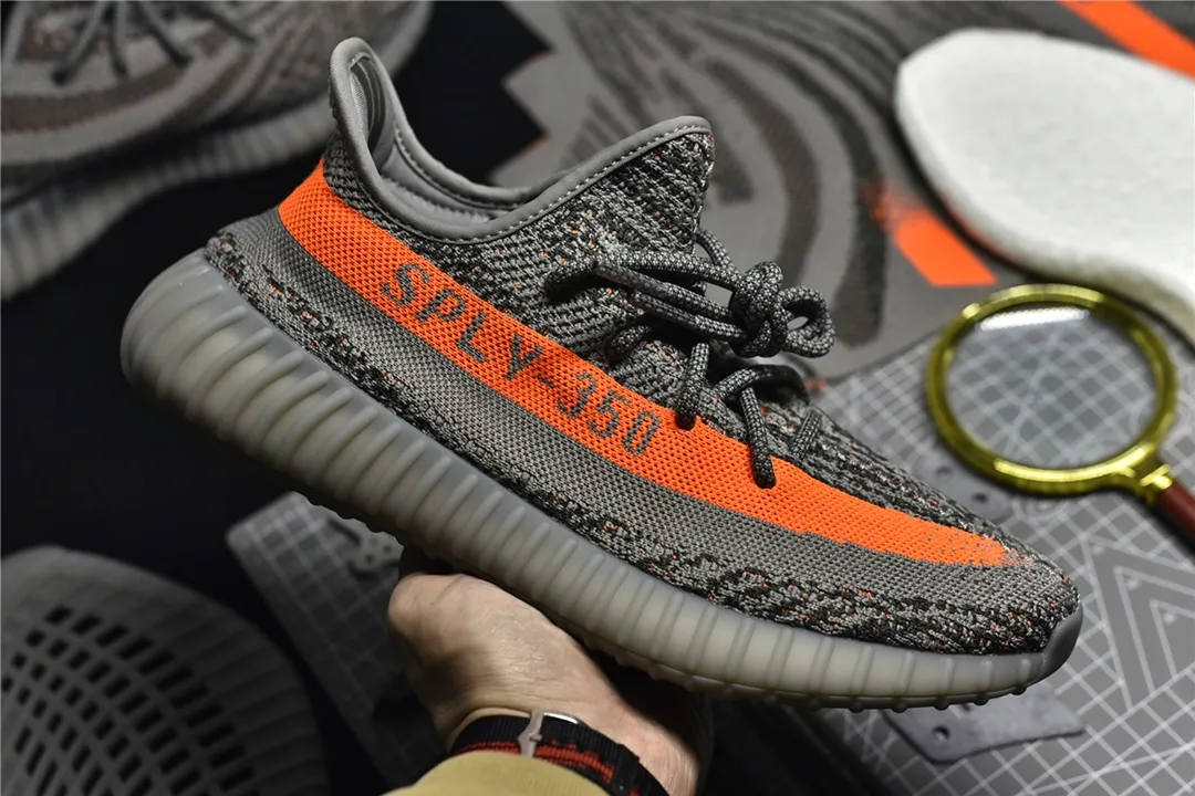 春夏主推Yeezy Boost 350v2 “Beluga Reflective ”灰橙 滿天星
