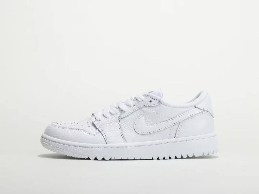 🍀正品訂單批次Air Jordan 1 Low Golf 高爾夫 純白DD9315-101正品皮料，原檔案磨俱，原材料產物市場貨己經賣了幾個月了，我們才出貨好貨不會遲到 穩穩衝尺碼：35.5 36 36.5 37.5 38 38.5 39 4040.5 41 42 42.5 43 44 44.5 45 46（標準尺碼）