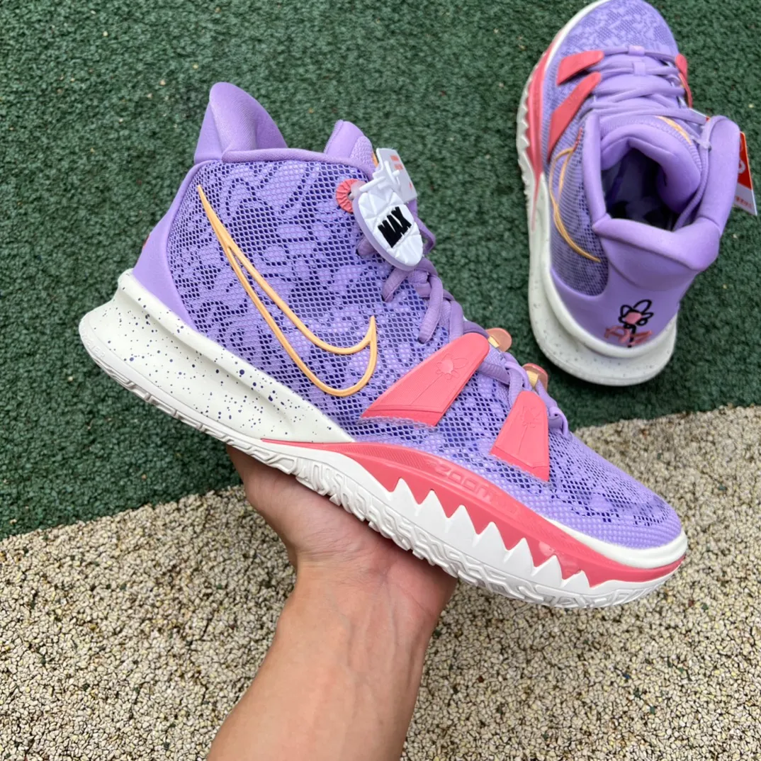 🌈歐文7薰衣草 尺碼：39-46純原版⚡️偏小0.5-1碼⚠️Nike Kybrid 7 歐文7代 最終章 神仙配色！ 