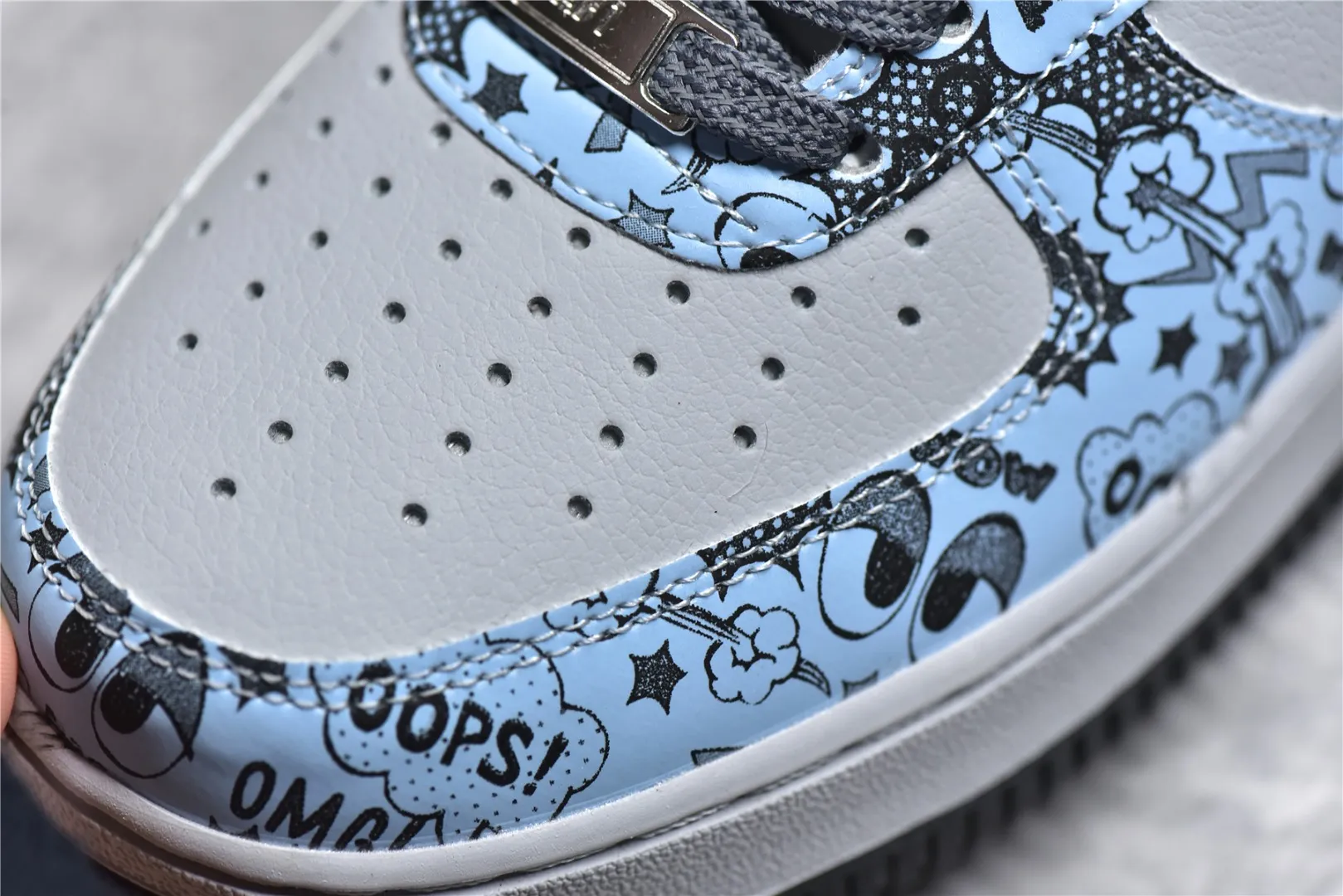 ▪️細節鑑定Nk Air Force 1'07 Low “Smurfs” “藍精靈”空軍一號