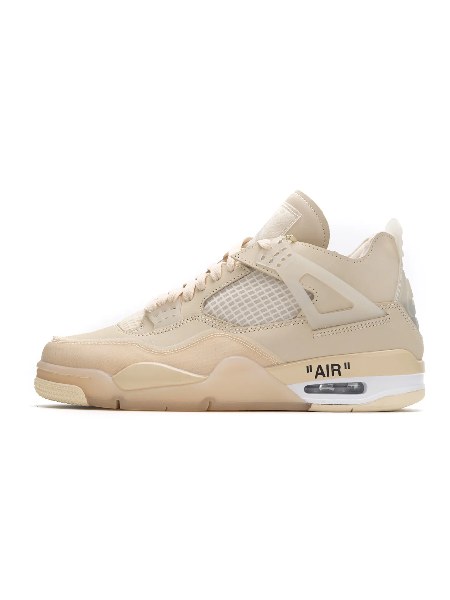 Off-White x Air Jordan 4 “Sail” 白帆 貨號 CV9338-100尺碼 36 36.5 37.5 38 38.5 39 40 40.5 41 42 42.5 43 44 44.5 45 46