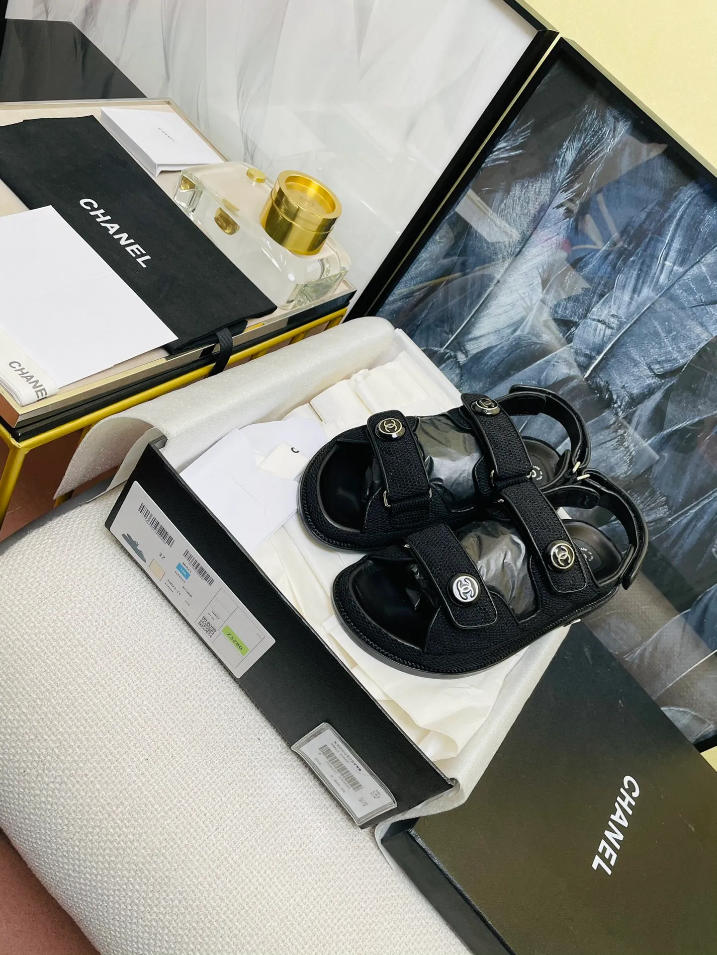 2021 新款布面黑色圓扣👟