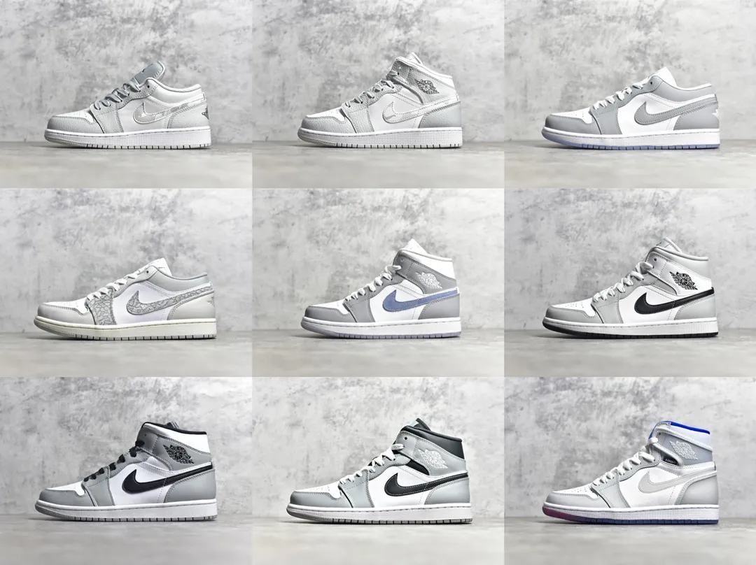 爆款色系市面唯一純原級別 Air Jordan 1 高幫/Mid/Low 小迪奧色系