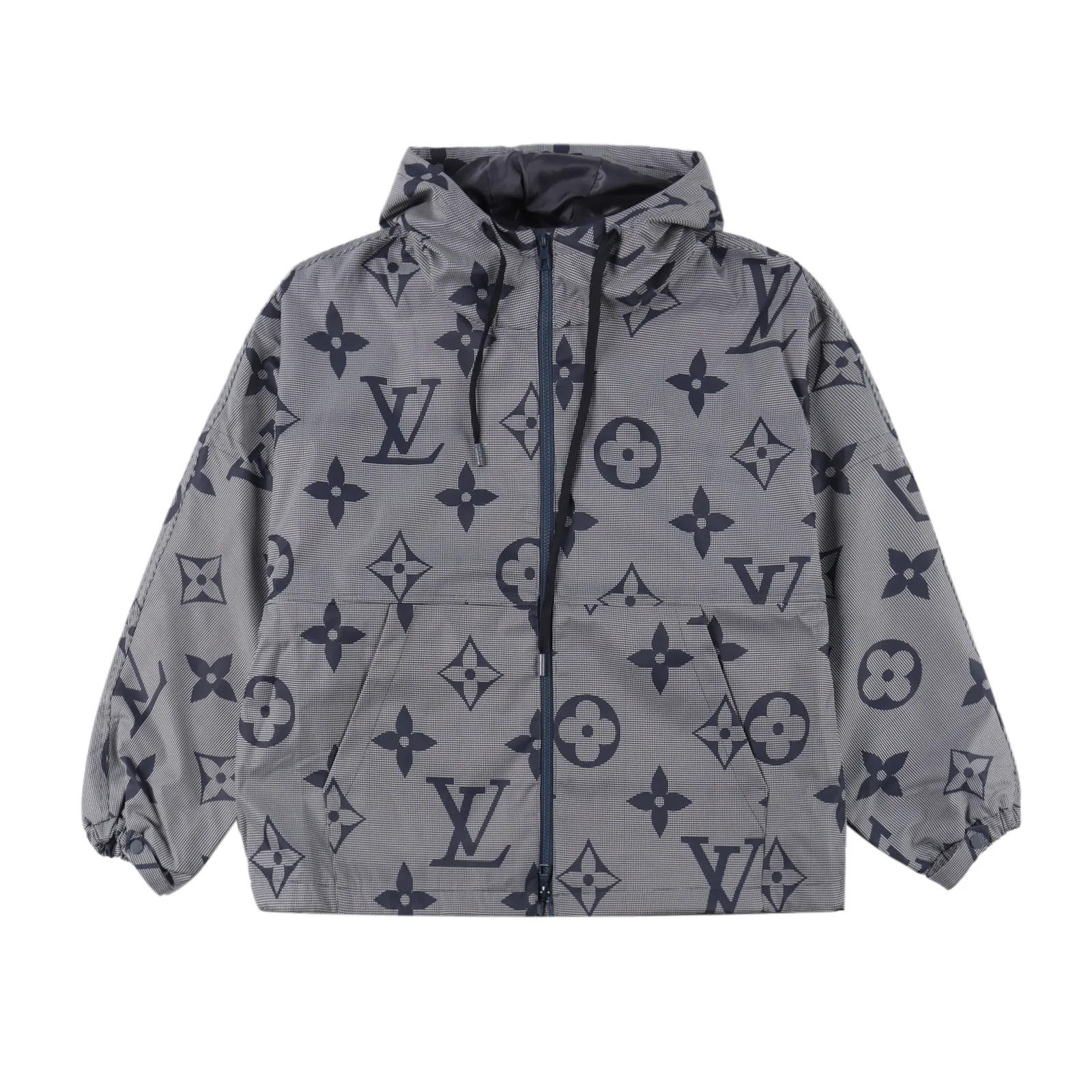 Louis Vuitton/路易威登 老花滿印風衣拉鍊外套                原版購入，第一時間打版。