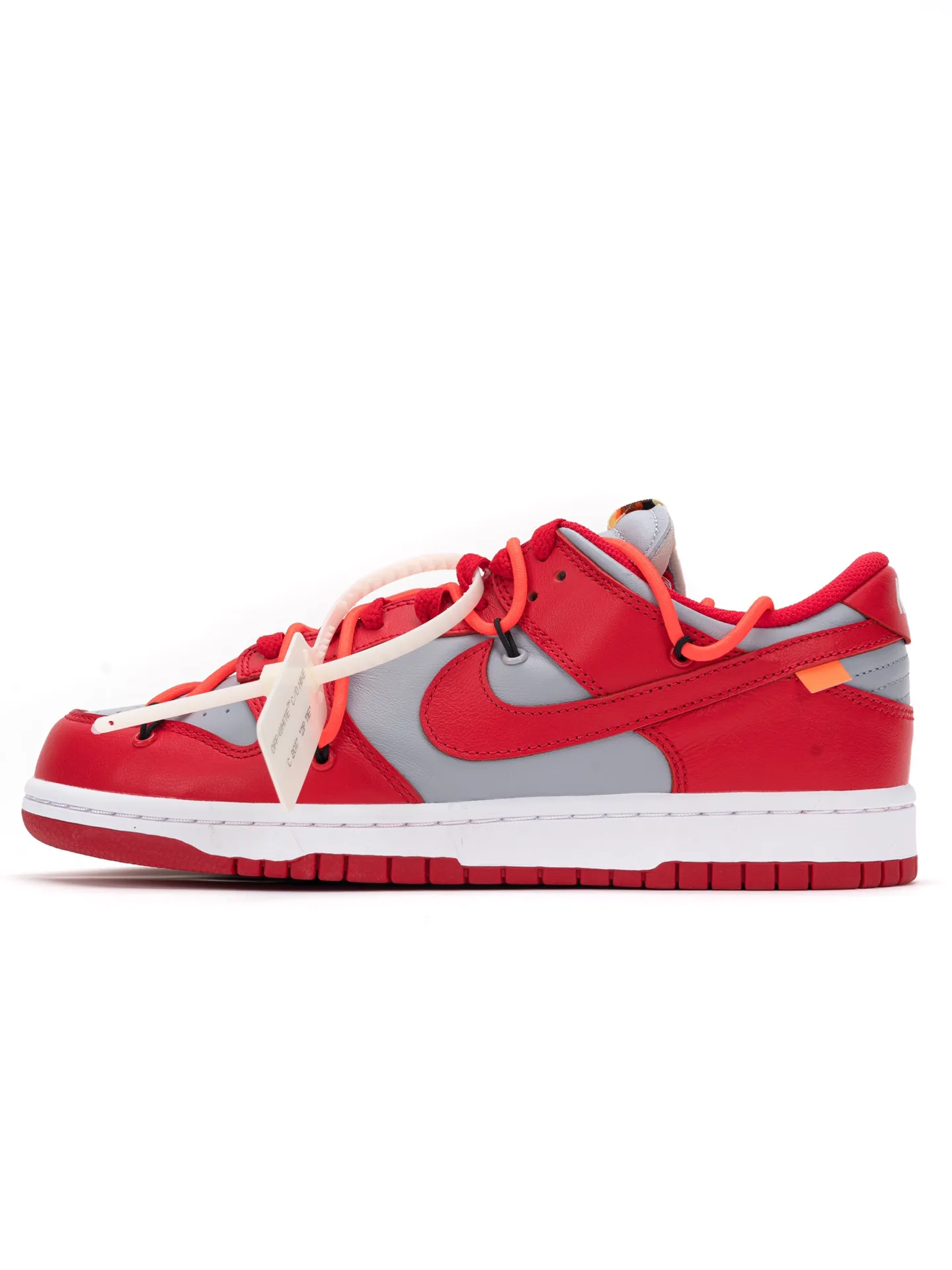 Off-White x Nike Dunk Low LTHR OW 聯名 白紅貨號 CT0856-600尺碼 36 36.5 37.5 38 38.5 39 40 40.5 41 42 42.5 43 44 44.5 45 46