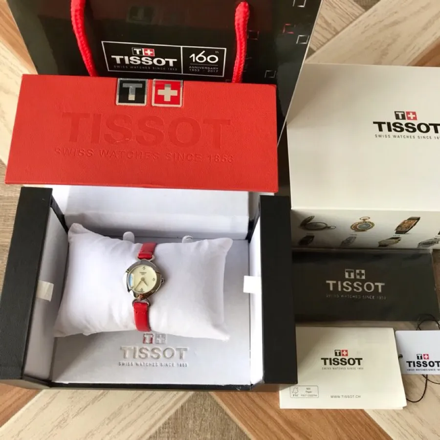 Original Tissot,天梭最新款伊婷系列，大部件原廠組裝 ，天貓京東專供貨源。
