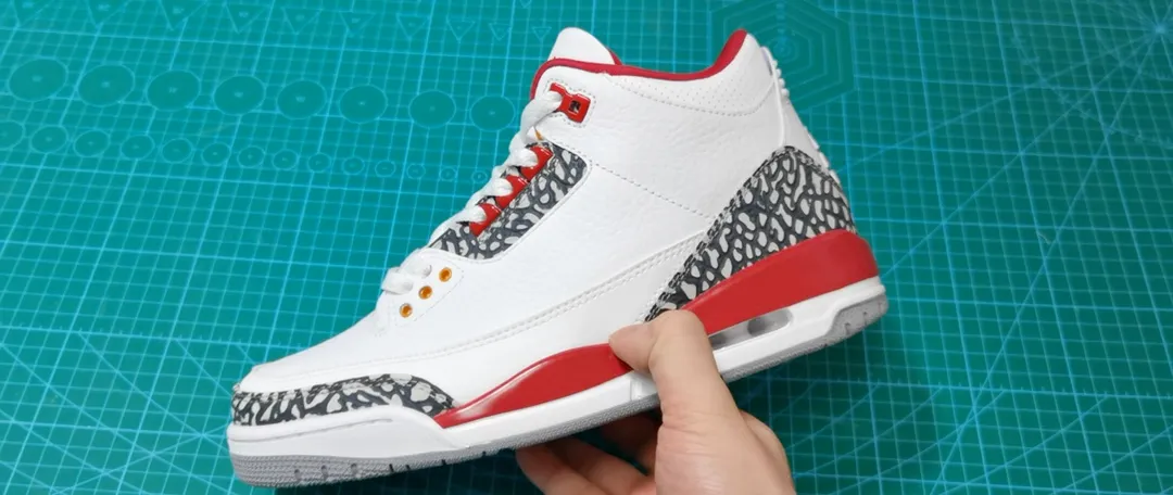 Air Jordan 3 Retro“Cardinal Red” 白酒紅 紅雀貨號 398614-126碼數 40 40.5 41 42 42.5 43 44 44.5 45 45.5 46 47