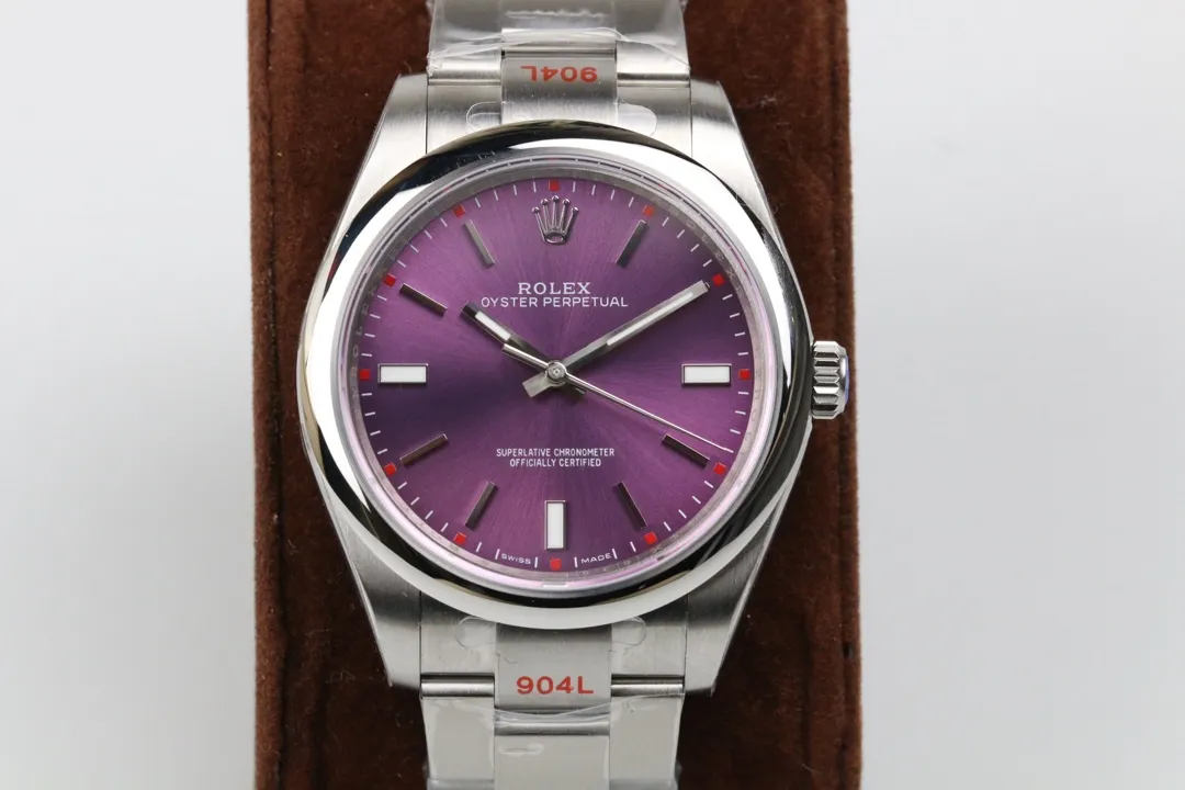 蠔式恆動-紫色表面39mm