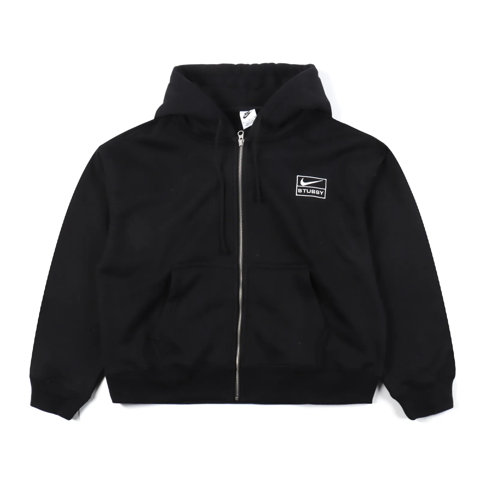 Nike x Stussy 耐克斯圖西聯名 拉鍊抽繩連帽 2023官網新款 獨家供應 原版購入 高端復刻 區別市面通貨 定制原版一致高克重抓絨面料 保暖舒適 OS立體版型連帽設計 版型偏大 進口百達靈刺繡 小標Logo 三標輔料 男女同款 版型寬鬆 SIZE:S-XL 編碼:EIO010542