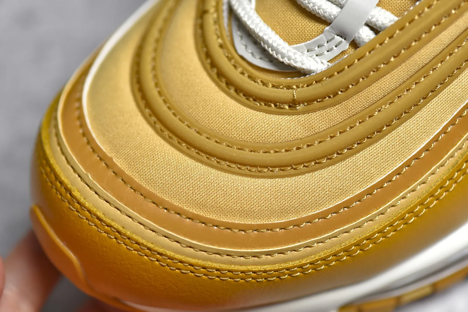 細節鑑定渠道訂單NK Air Max 97 全新配色原裝批次子彈拆解原鞋開發