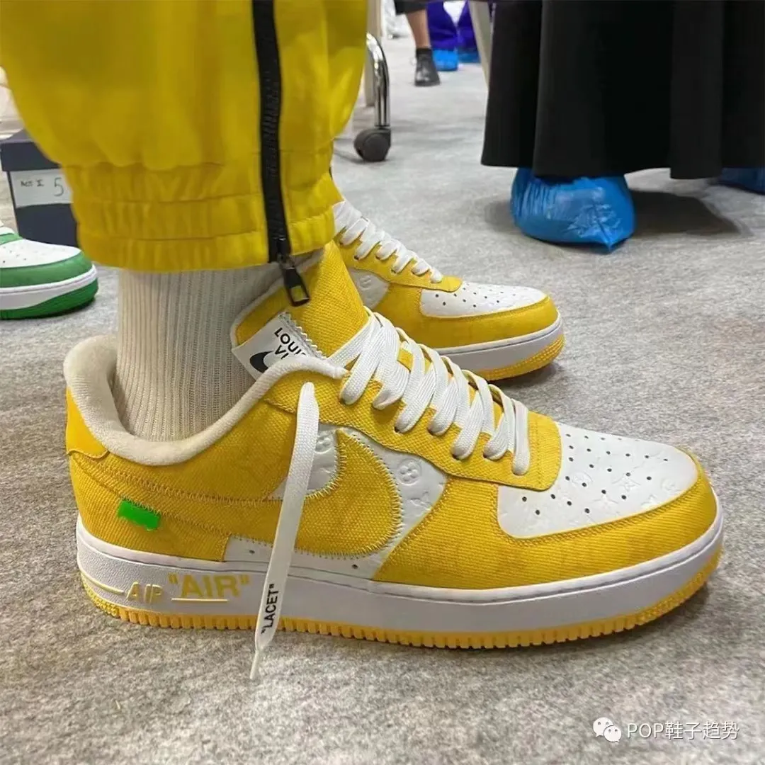 路易威登Louis Vuitton x NK Air Force 聯名款 空軍一號低幫休閒運動板鞋,皮箱不強製配備‼