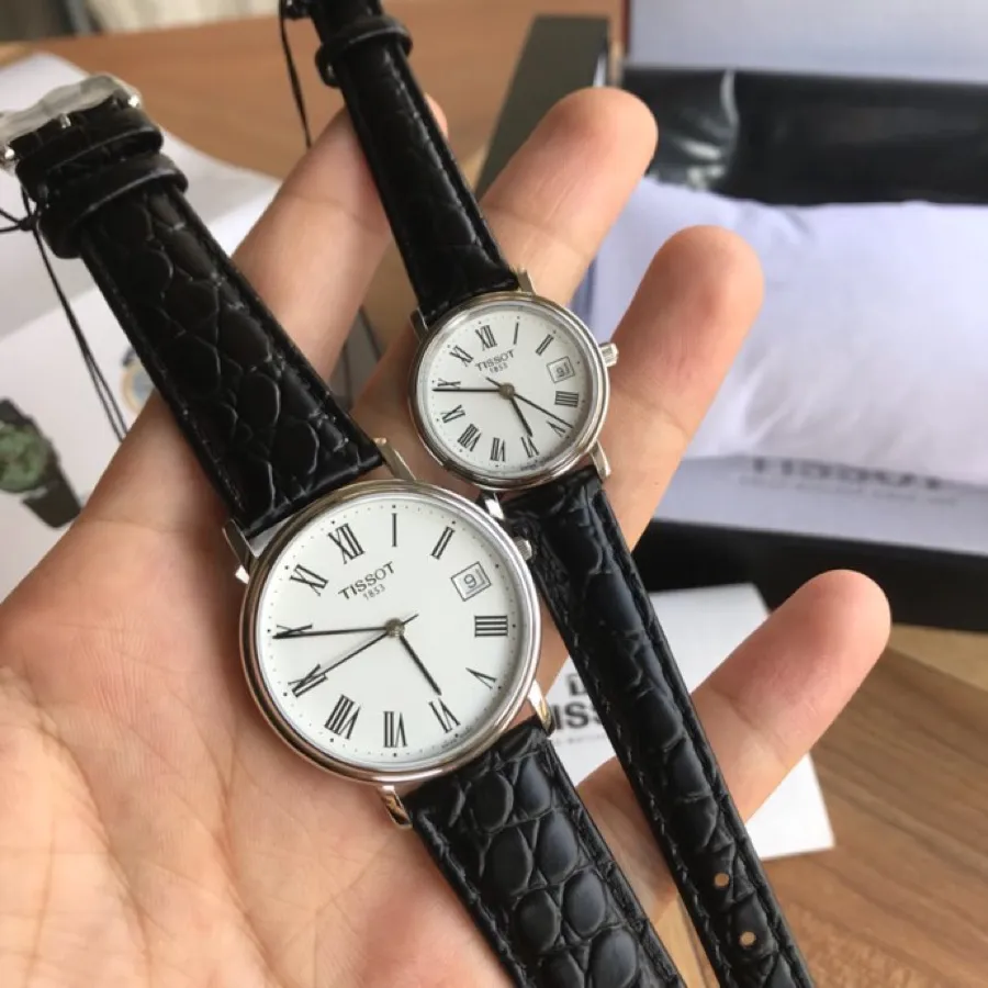 Original Tissot,原廠天梭T52心意系列，超薄簡單大方，非常復古風格。