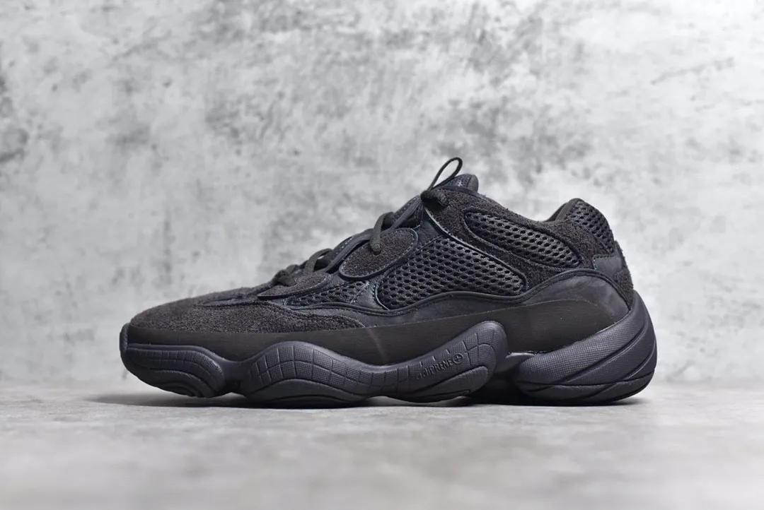 獨家純原Adidas Yeezy 500 純黑 現貨必入款 把握時機