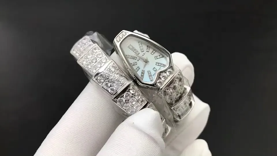 🆚AN Factory最新力作 市場最高版本 新品上市 BVLGARI·寶 格麗 ™️SERPENTI系列 101787SPW26WGD1GD1.1T1⃣️搭載進口瑞士石英機芯！