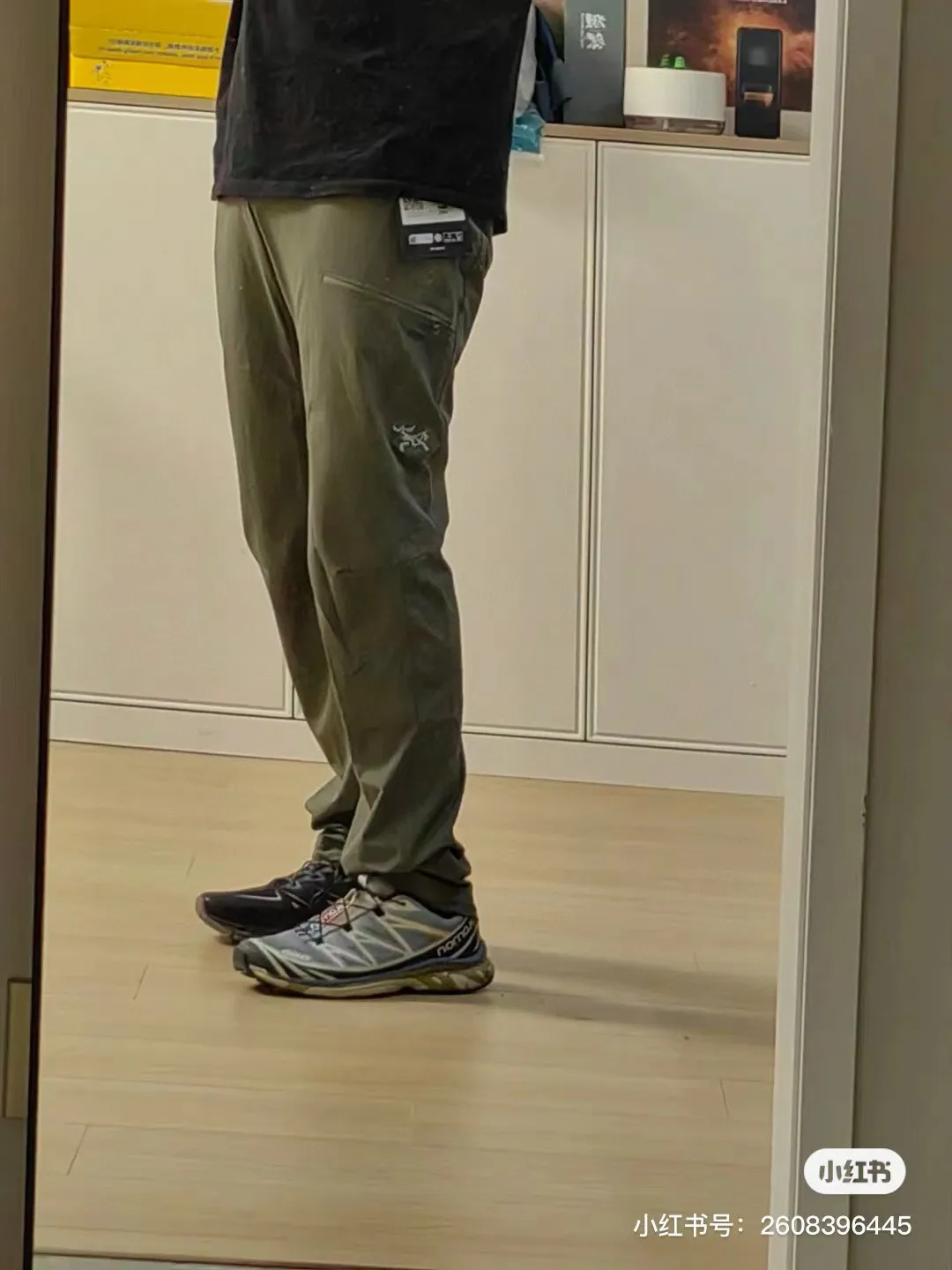 Arcteryx 鳥經典壓膠防水戶外登山褲                不再為鳥的褲長太長而煩惱！                