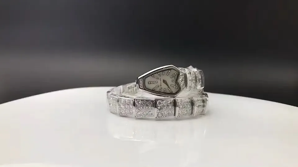 🆚AN Factory最新力作 市場最高版本 新品上市 BVLGARI·寶 格麗 ™️SERPENTI系列 101787SPW26WGD1GD1.1T1⃣️搭載進口瑞士石英機芯！
