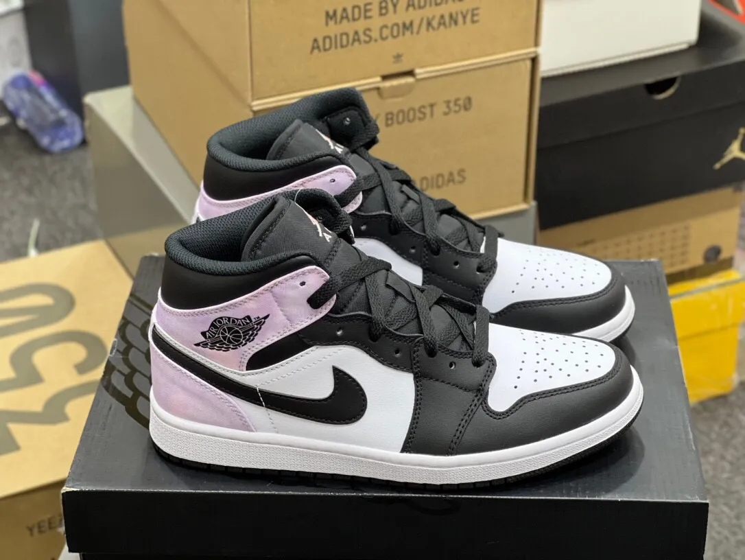 純原 Air Jordan 1 Mid "Zen Master" AJ1 喬1中邦紮染禪師 中邦籃球鞋 DM1200-001