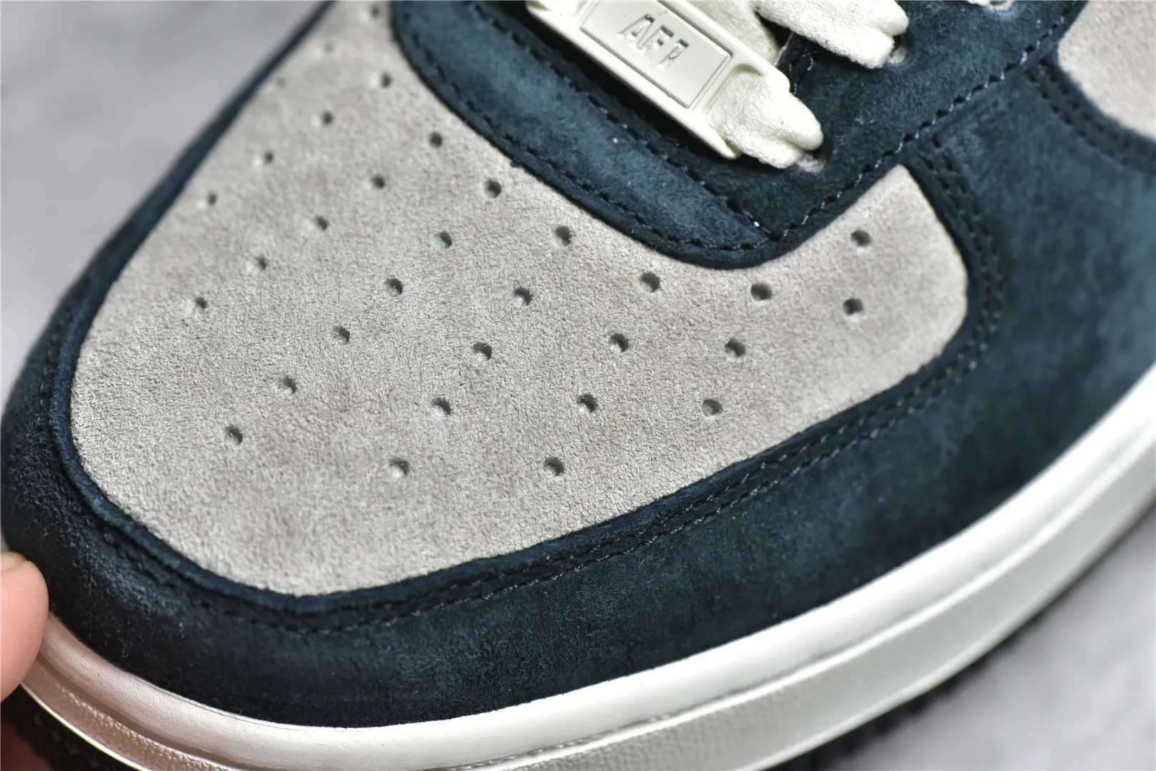 ▪️細節鑑定NK Air Force 1 Low ’07  海藻配色 空軍一號低幫
