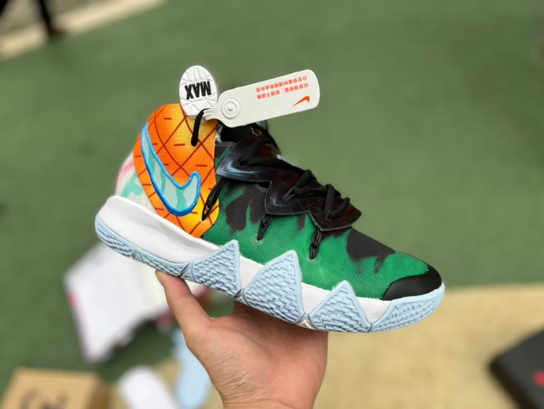 🌈歐文s2紮染拼接鴛鴦 尺碼：39-46滅世純原版⚡️偏小0.5-1碼⚠️Nike Kybrid S2 EP 歐文S2 合體藍褐棕男子實戰籃球鞋 CT1971-900!220112MZR500EYP