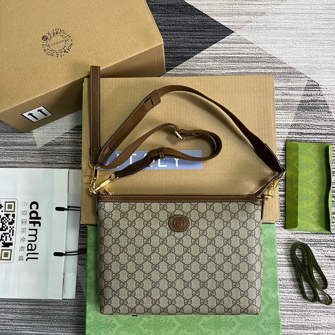 ▪️最新黑色GG Supreme男包致敬Guccio Gucci先生的發蹟之地倫敦The Savoy酒店，運用現代視角將多款傳統單品打造成時尚日常配飾。