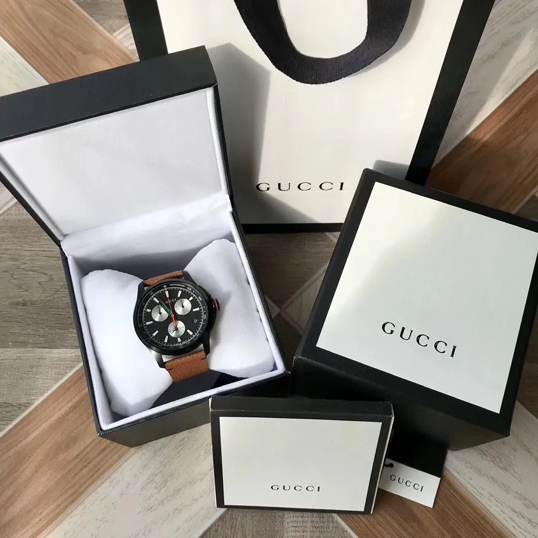 💎💎💎original Gucci,古馳 小蜜蜂精鋼男錶，大部件原裝廠出。