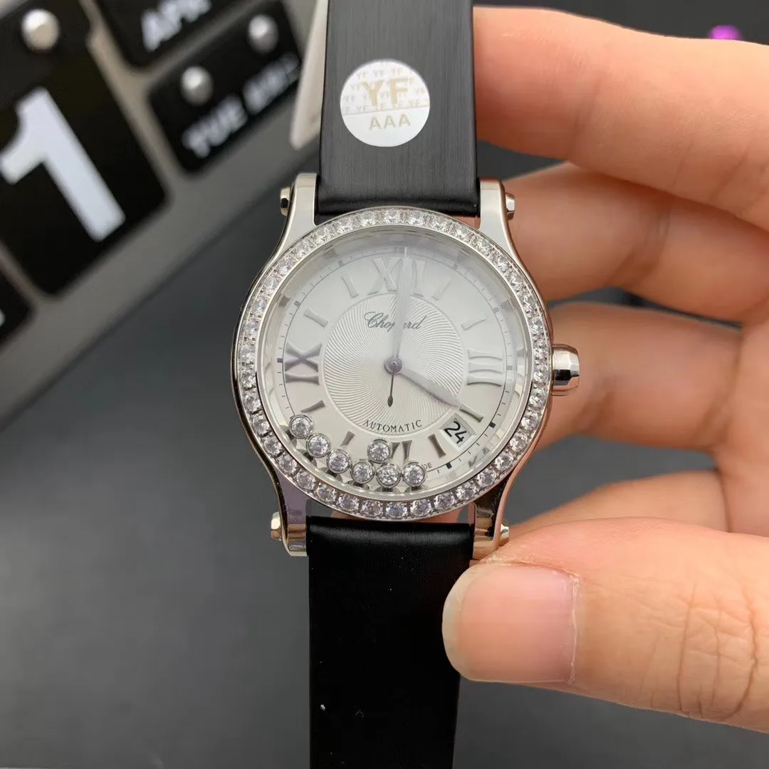 《YF》正品開模 新品推出 蕭邦快樂鑽278559-3003 採用手工絲綢帶無法掩飾的奢華感 YF一直追求與原裝一致 不胡亂修改任何原裝沒有的款式。