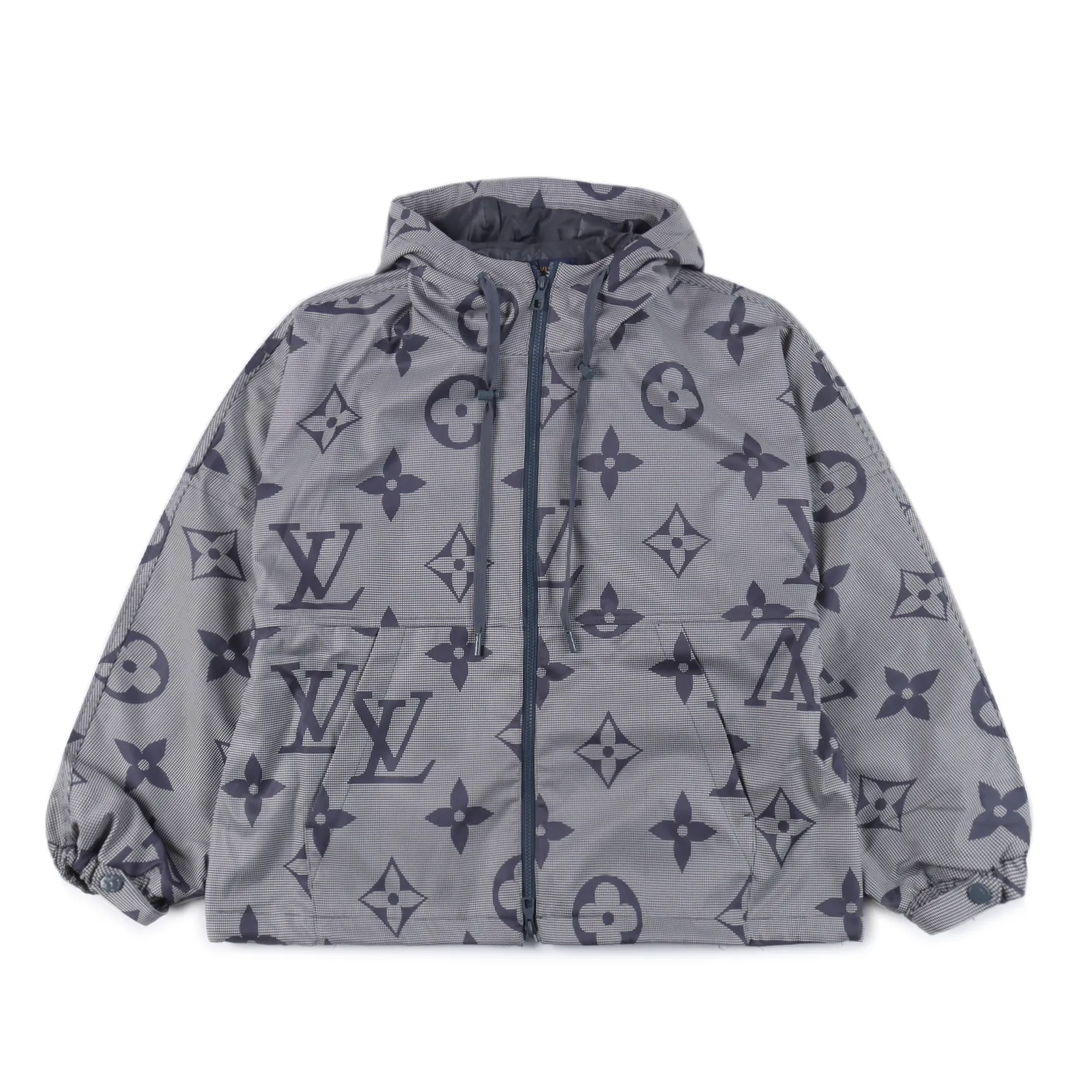 Louis Vuitton/路易威登 老花滿印風衣拉鍊外套                原版購入，第一時間打版。