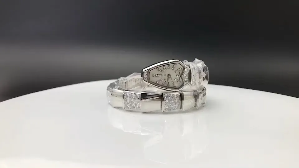 🆚AN Factory最新力作 市場最高版本 新品上市 BVLGARI·寶 格麗 ™️SERPENTI系列 101787SPW26WGD1GD1.1T1⃣️搭載進口瑞士石英機芯！